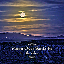 Moon Over Santa Fe